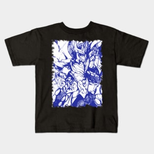 Phoenix Ikki in divine armor Kids T-Shirt